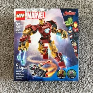 NEW UNOPENED LEGO Marvel Iron Man Mech vs. Ultron 76307